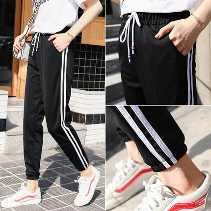 NEW Casual Running Exercise pants Dance Female