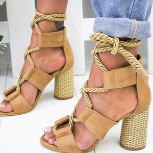 Women New Sandals Women High Heel Peep