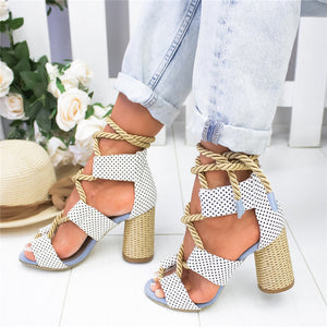 Women New Sandals Women High Heel Peep