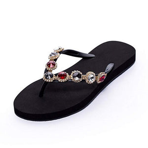 Women Sandals 2019 Summer New Arrival Chic Flat Bling