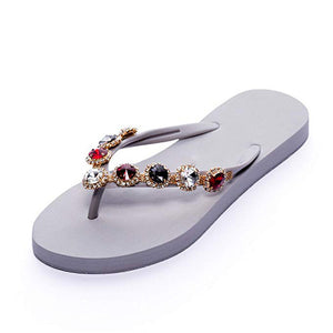 Women Sandals 2019 Summer New Arrival Chic Flat Bling