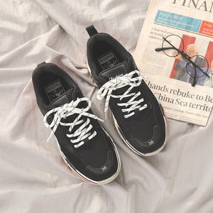 INS Vintage dad  Sneakers Women Shoes