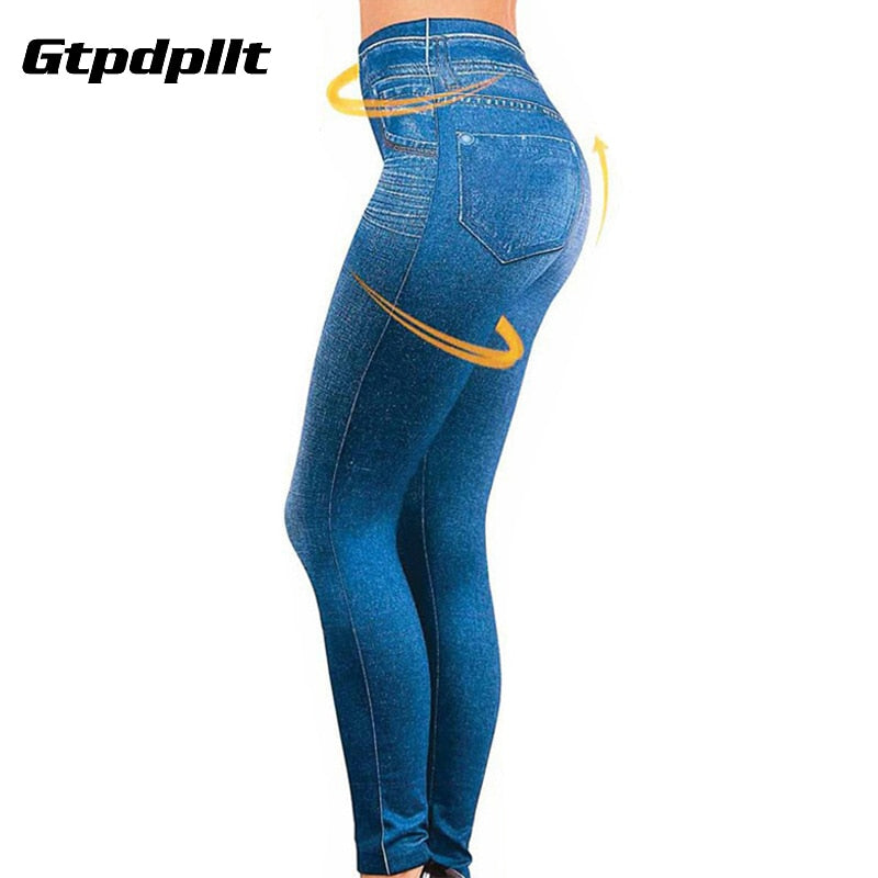 Gtpdpllt S-XXL Women Fleece Lined Winter Jegging