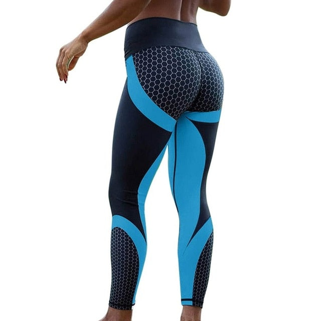 New Fitness leggings Women Mesh Breathable High Waist