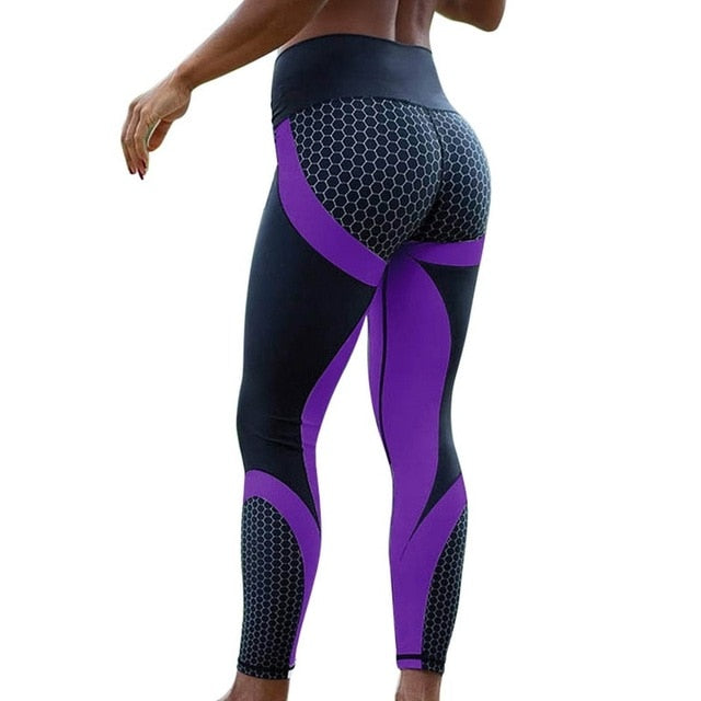 New Fitness leggings Women Mesh Breathable High Waist