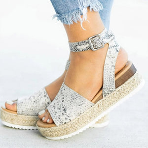 Women Sandals Plus Size Wedges Shoes For