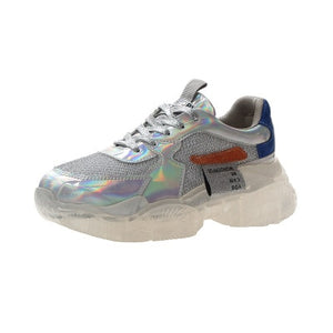 Brand Spring Trend Women Transparent Sneakers