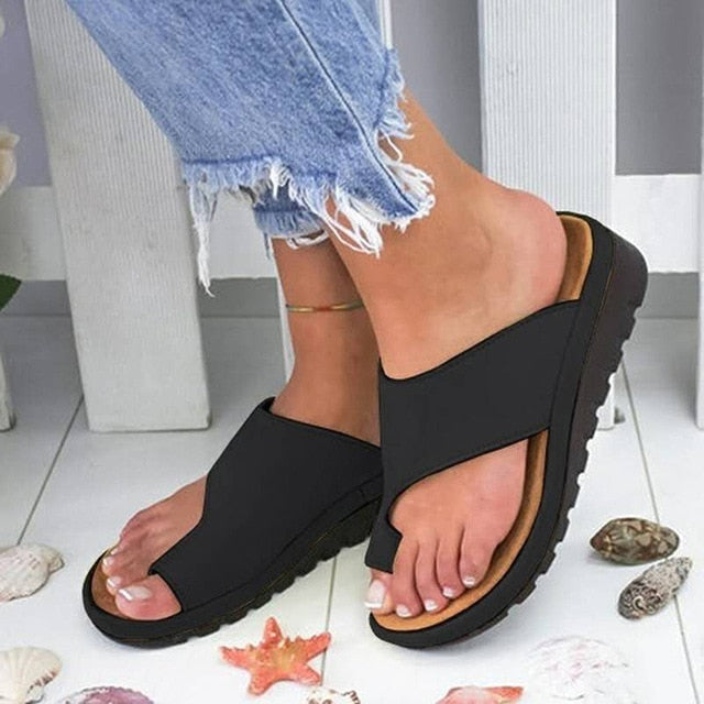 Women PU Leather Shoes Comfy Platform