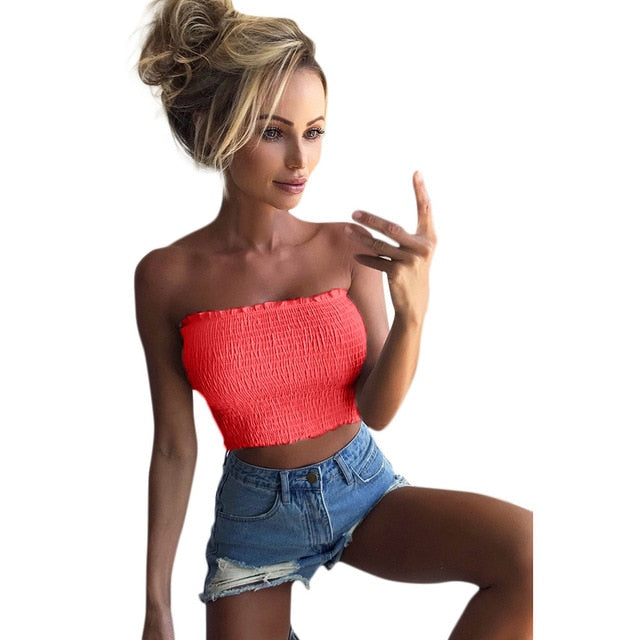 2019 Summer Neon Top Neon Green Crop Top Tank Cheap Clothes Cute Women Sexy Cropped Tops Croptop Clothes