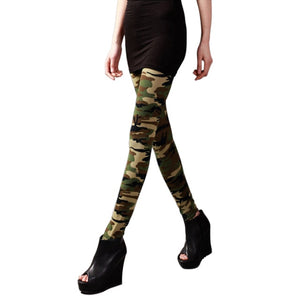 Casual Camouflage Fitness Leggings Women's