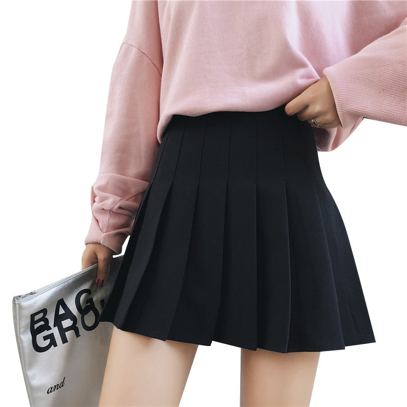 Women high waist Cosplay skirt 2019 Spring summer