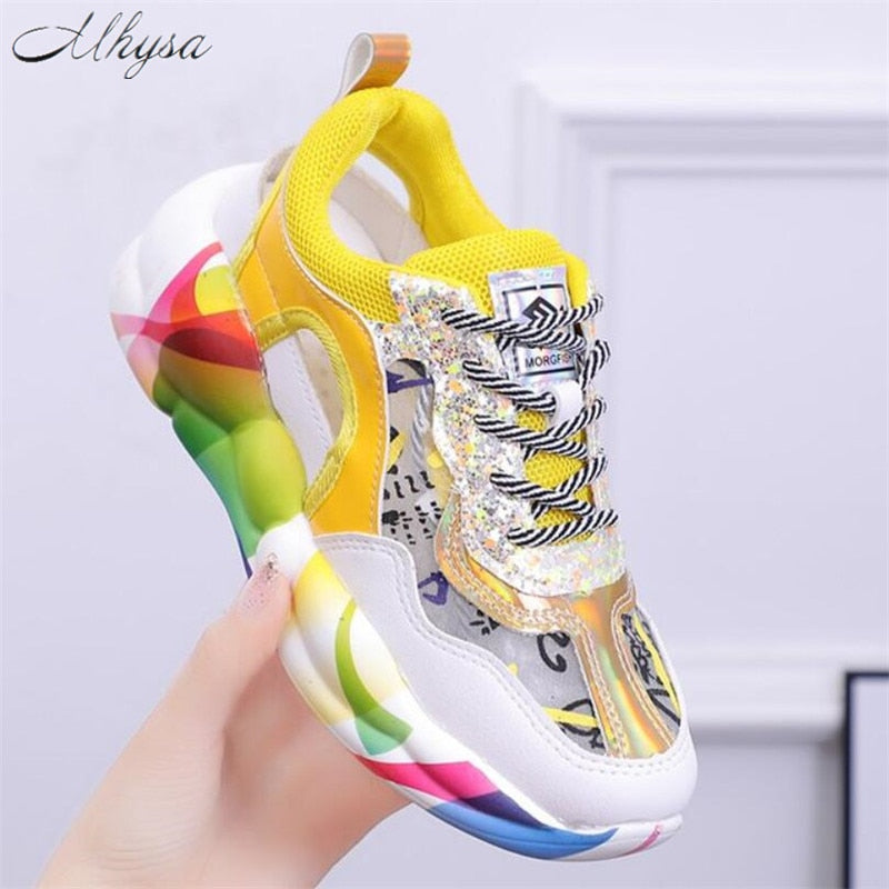 Mhysa 2019 New Women Sneakers Fashion Comfortable